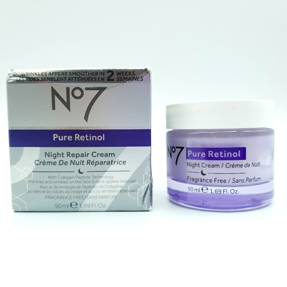 N°7 Pure Retinol Night Repair Cream